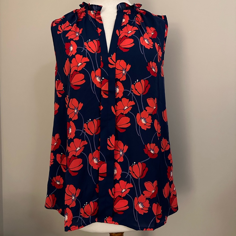 Women's Market & Spruce Orlee Mixed Material Sleeveless Top